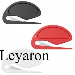 12 Pack Letter Openers Plastic Envelope Slitter Set Razor Blade Paper Knife in Sharp-Assorted Colors