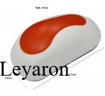 Leyaron 4 Pack Magnetic Whiteboard Eraser in Mouse Shape for Dry Erase Pens and Markers, Multicolored